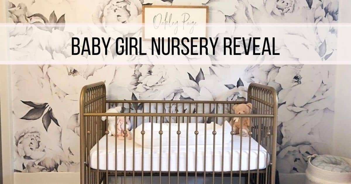 Elegant Baby Girl Nursery Reveal - Mommy Explained