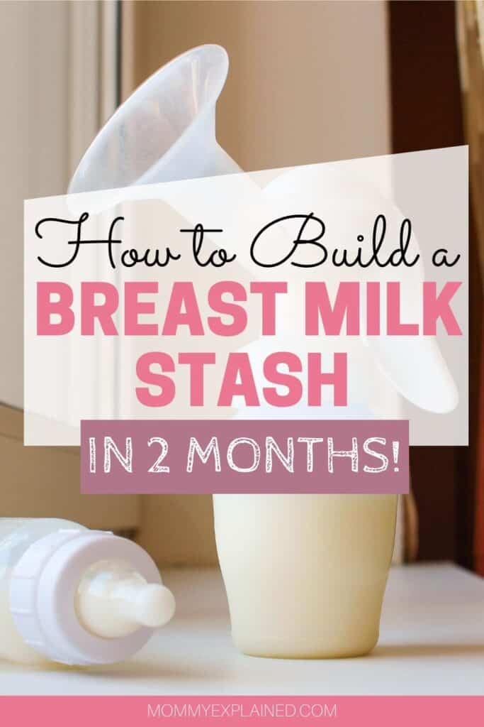 How to build a Breast Milk Freezer Stash