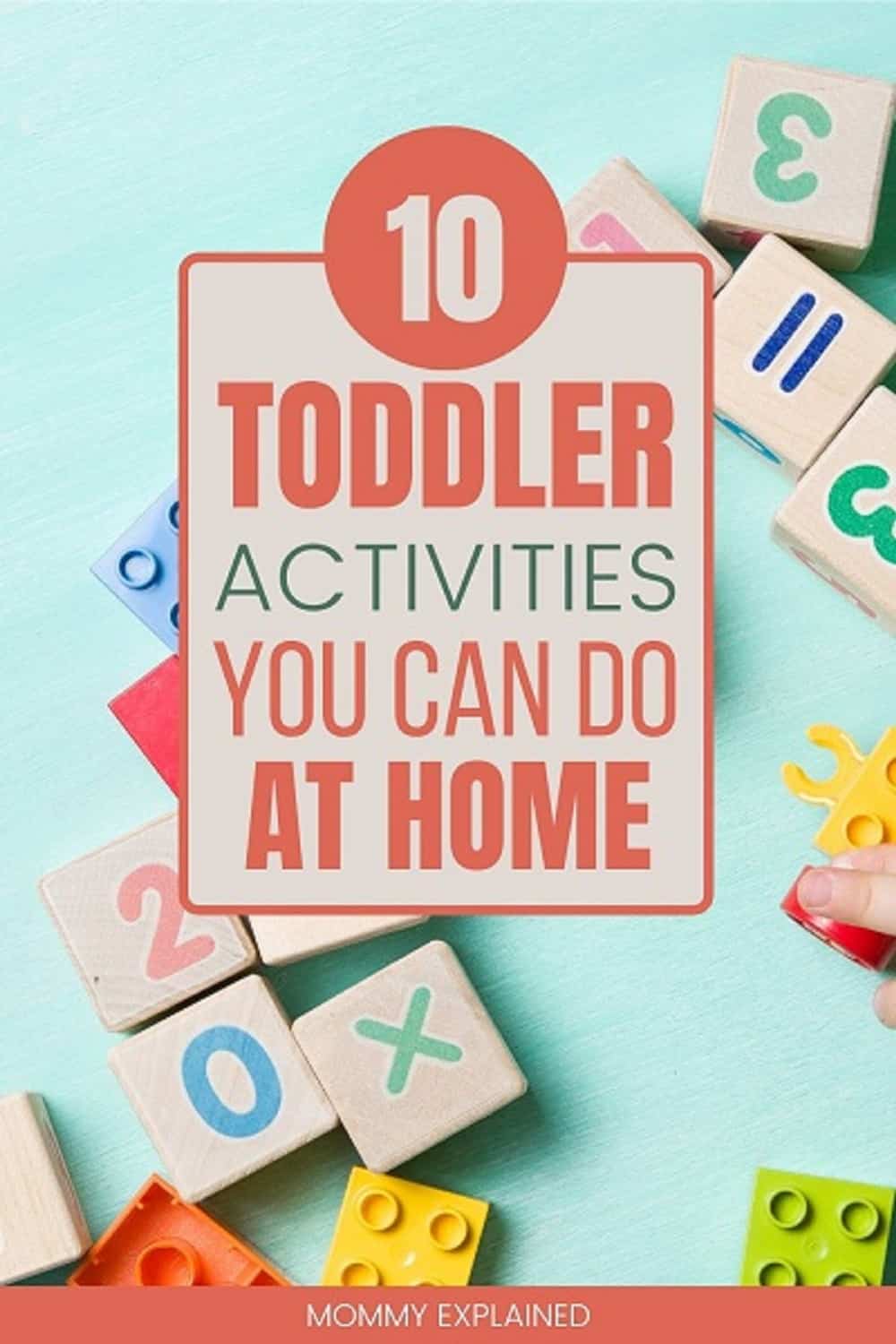 The Best at home Toddler Activities Mommy Explained